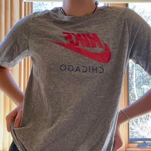 Nike Chicago grey logo tee